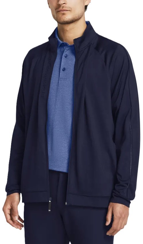 Under Armour Storm Midlayer pánská mikina, tmavě modrá/bílá