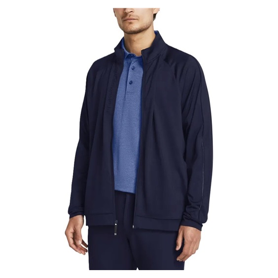 Under Armour Storm Midlayer pánská mikina, tmavě modrá/bílá