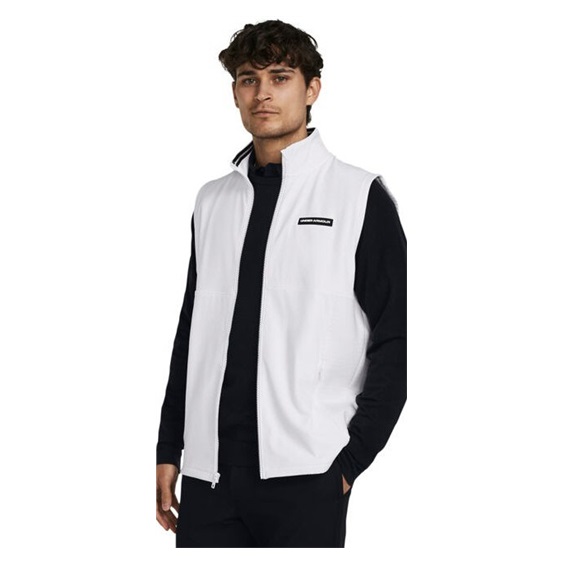 Under Armour Storm Daytona pánská vesta, bílo/černá