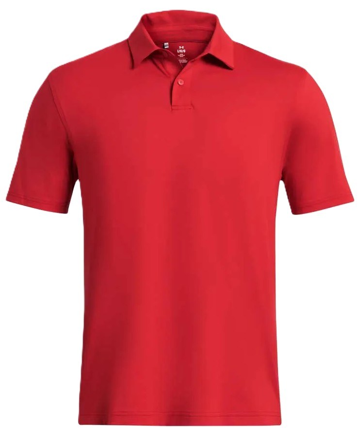 Under Armour T2G Polo LB pánské polo, červeno/černé