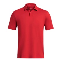 Under Armour T2G Polo LB pánské polo, červeno/černé