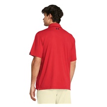 Under Armour T2G Polo LB pánské polo, červeno/černé