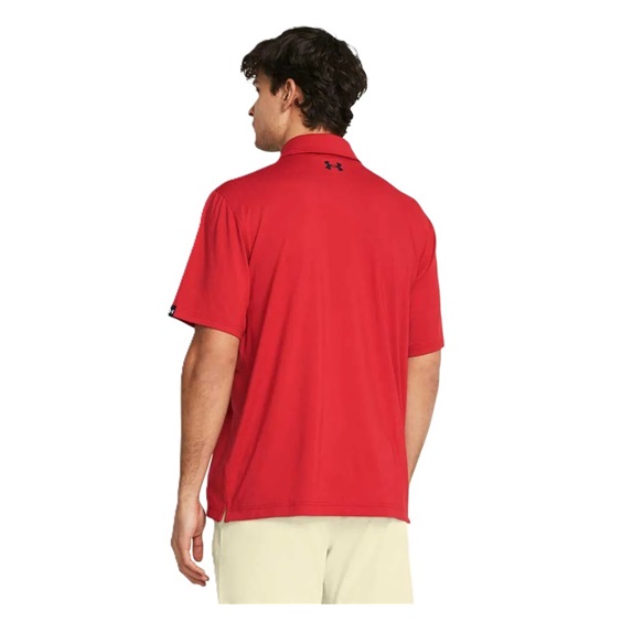 Under Armour T2G Polo LB pánské polo, červeno/černé