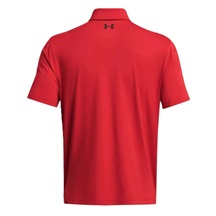 Under Armour T2G Polo LB pánské polo, červeno/černé