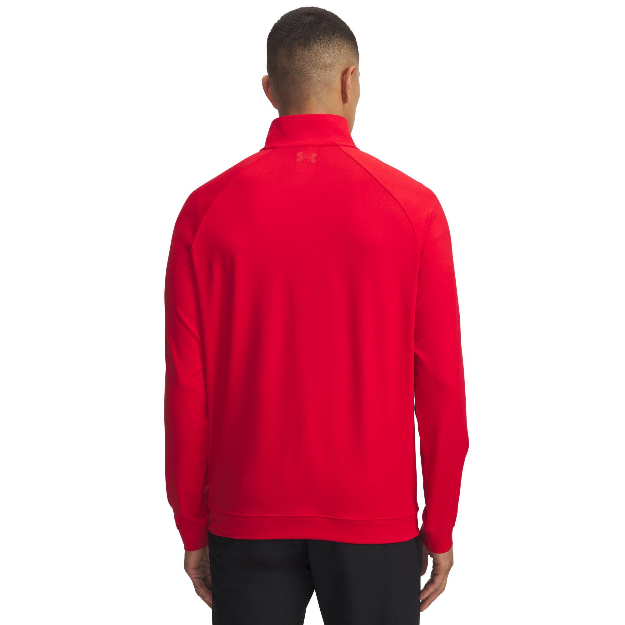 Under Armour Midlayer QZ LB pánská mikina, červená