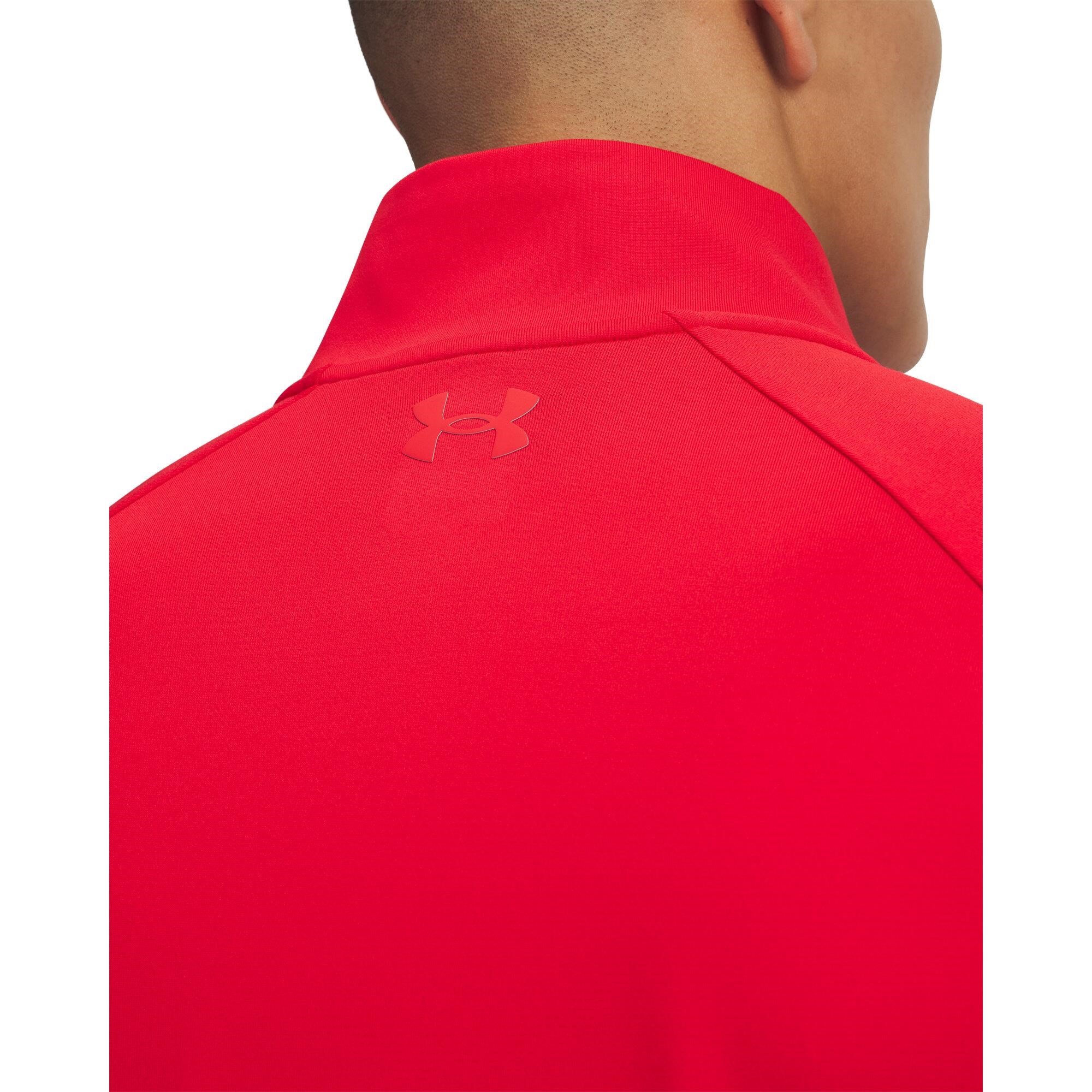 Under Armour Midlayer QZ LB pánská mikina, červená