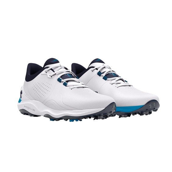Under Armour Drive Pro Wide pánské golfové boty, bílé