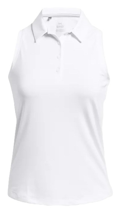 Under Armour Playoff Sleeveless dámské polo, bílo/šedé