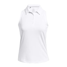 Under Armour Playoff Sleeveless dámské polo, bílo/šedé