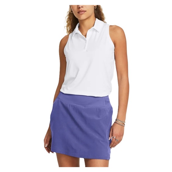 Under Armour Playoff Sleeveless dámské polo, bílo/šedé