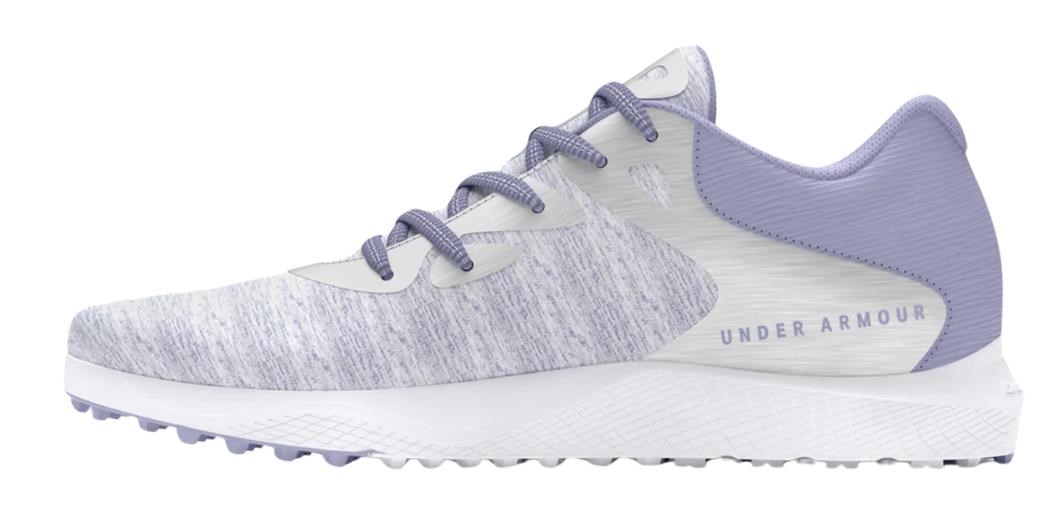 Under Armour Charged Breathe 2 Knit SL dámské golfové boty, celeste/white