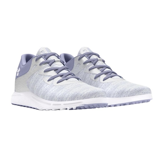 Under Armour Charged Breathe 2 Knit SL dámské golfové boty, celeste/white