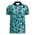 Under Armour Matchplay Printed dětské polo, capri/high-vis yellow/black