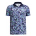 Under Armour Matchplay Printed dětské polo, starlight/vapor green