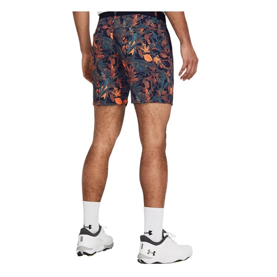 Under Armour Iso-Chill Printed 7" pánské kraťasy, midnight navy/photon blue/halo gray