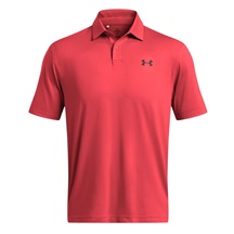 Under Armour T2G pánské polo, červeno/černé