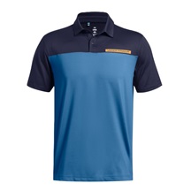 Under Armour T2G Color Block pánské polo, modro/oranžové