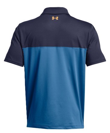 Under Armour T2G Color Block pánské polo, modro/oranžové