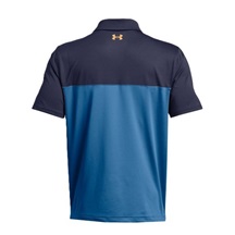 Under Armour T2G Color Block pánské polo, modro/oranžové