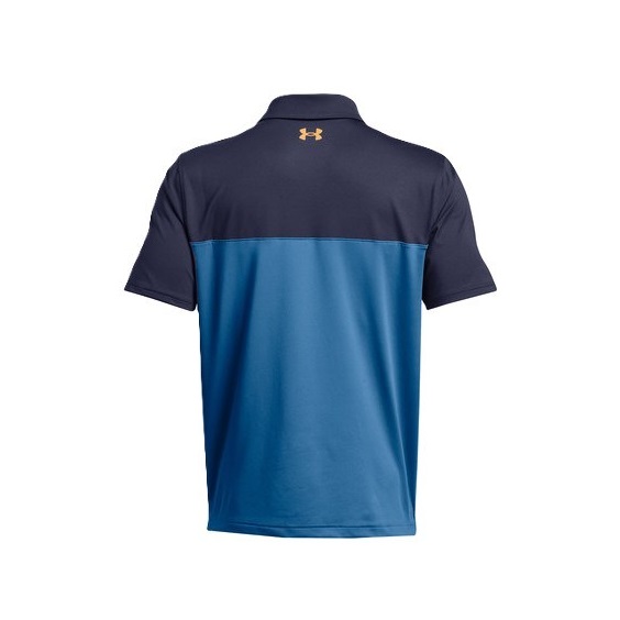 Under Armour T2G Color Block pánské polo, modro/oranžové