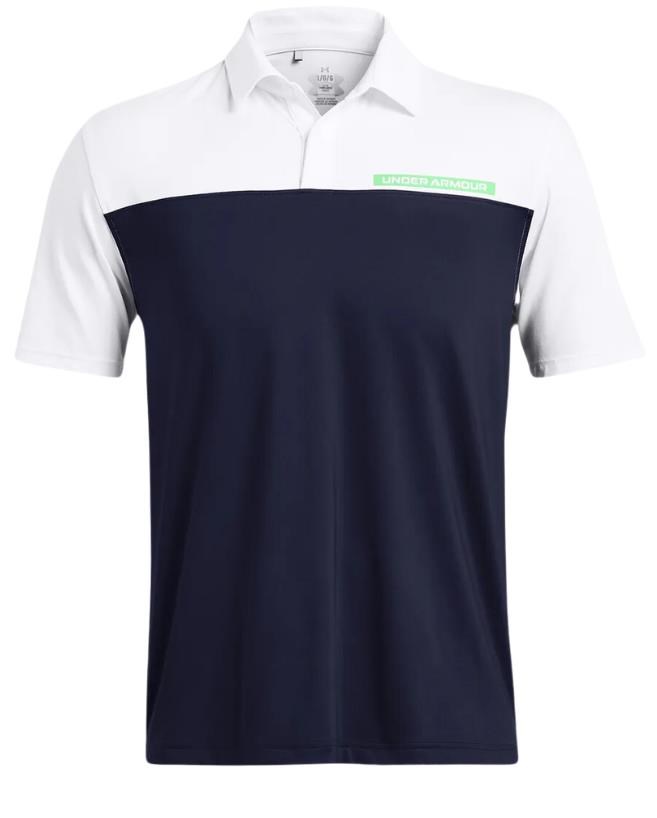 Under Armour T2G Color Block pánské polo, modro/bílé