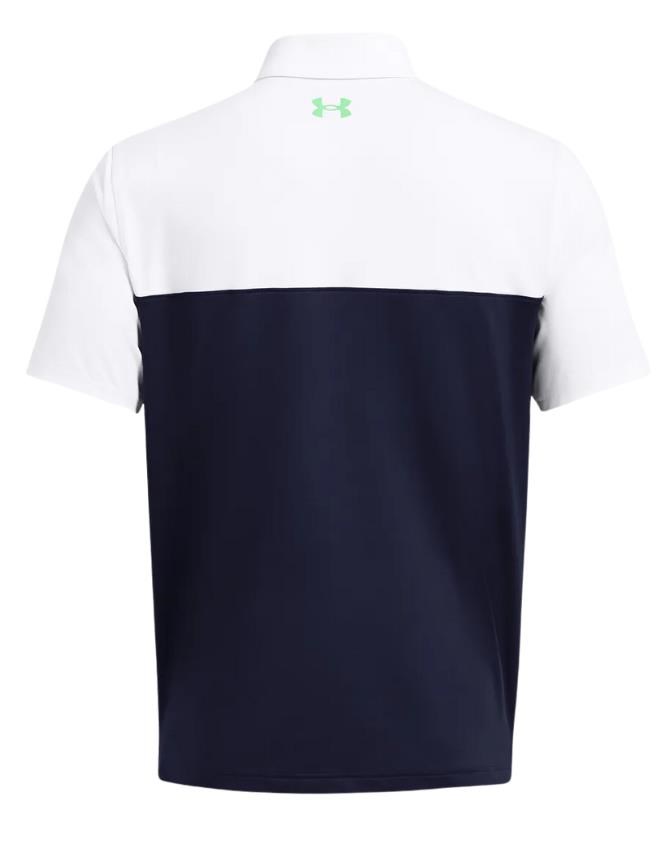 Under Armour T2G Color Block pánské polo, modro/bílé