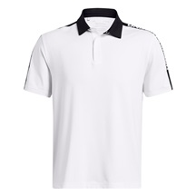Under Armour Playoff 3.0 Striker pánské polo, bílo/černé