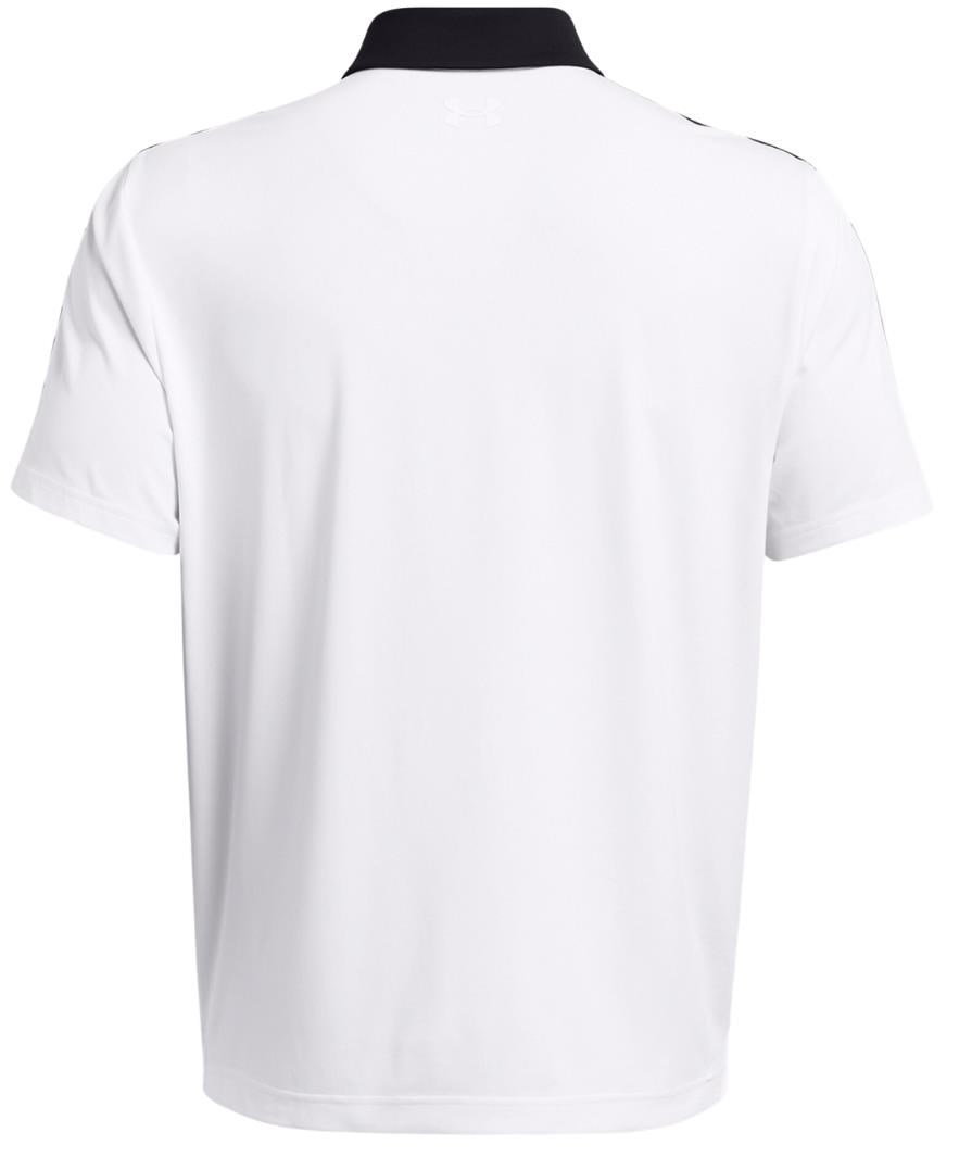 Under Armour Playoff 3.0 Striker pánské polo, bílo/černé