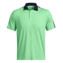 Under Armour Playoff 3.0 Striker pánské polo, zeleno/tmavě modré