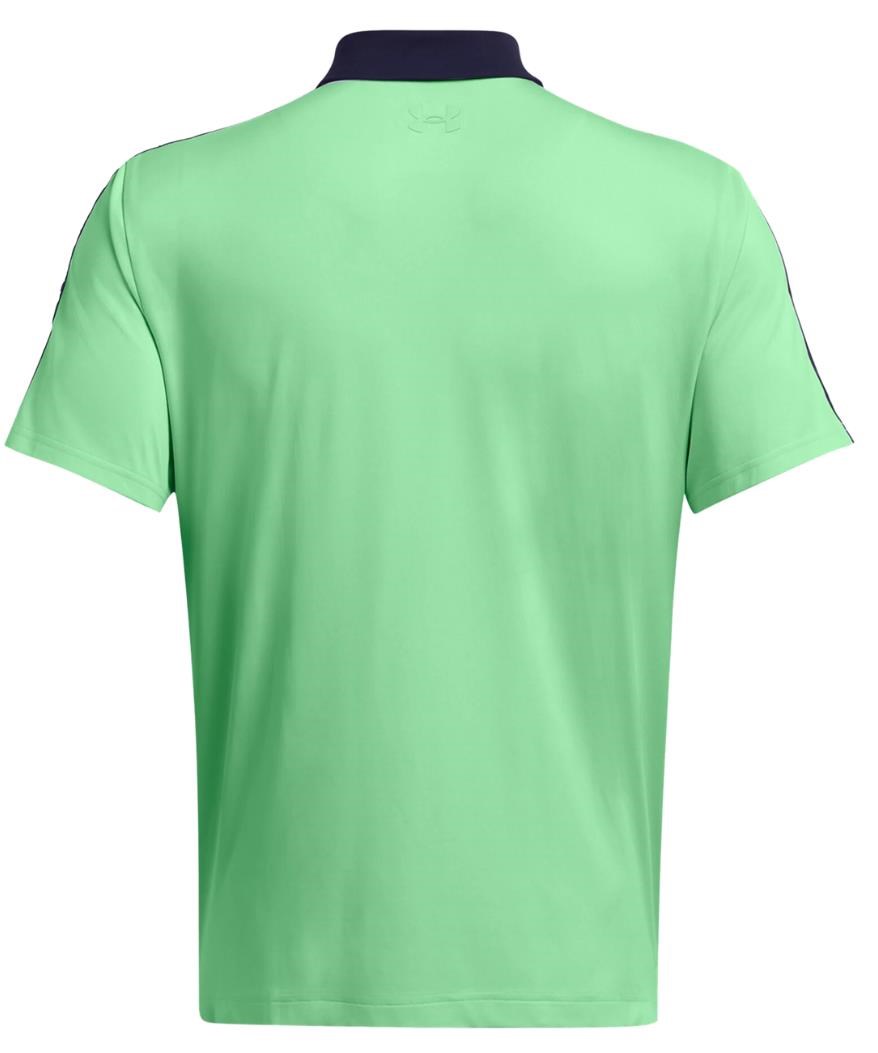 Under Armour Playoff 3.0 Striker pánské polo, zeleno/tmavě modré
