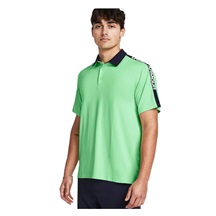 Under Armour Playoff 3.0 Striker pánské polo, zeleno/tmavě modré