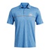 Under Armour Playoff 3.0 Printed pánské polo, photon blue/nova orange/midnight navy