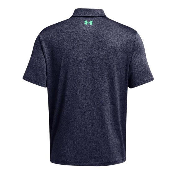 Under Armour Playoff 3.0 Stripe pánské polo, midnight navy/vapor green