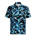 Under Armour Playoff 3.0 Printed pánské polo, black/capri