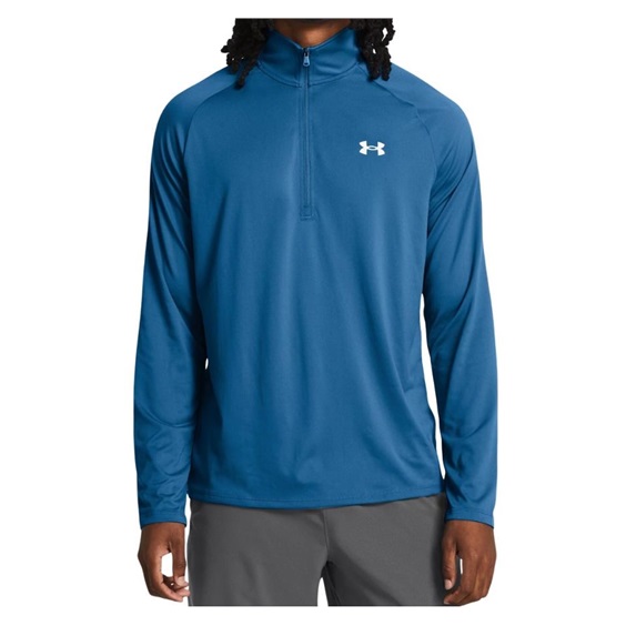 Under Armour Tech 2.0 pánské tričko s dlouhým rukávem, modré