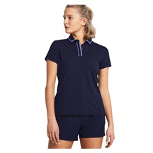 Under Armour Iso-Chill dámské polo, tmavě modro/bílé