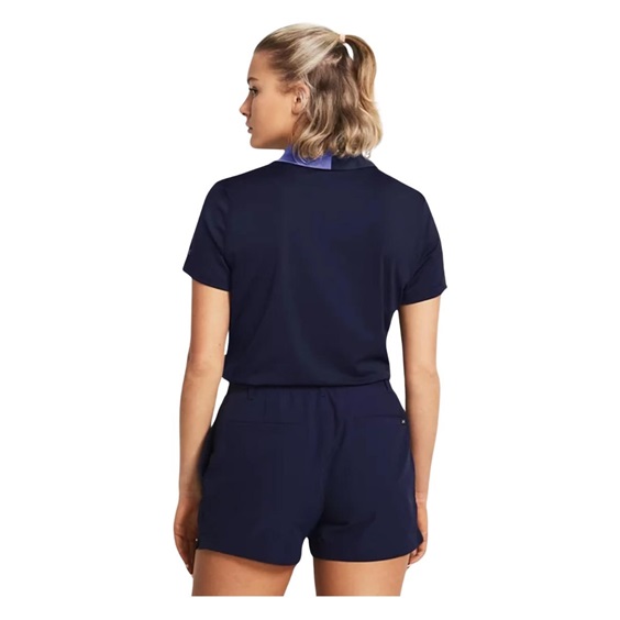 Under Armour Playoff Pitch dámské polo, midnight navy/starlight