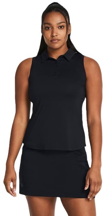 Under Armour Playoff Sleeveless dámské polo, černo/šedé