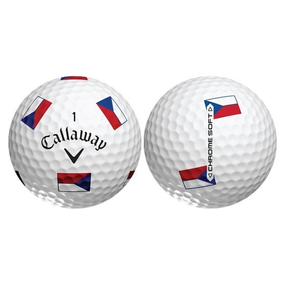 Callaway Chrome Soft Truvis Czech golfové míčky, Limited Edition