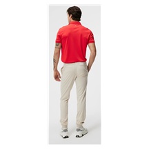 J.Lindeberg Tour Tech Regular Fit pánské polo, červené
