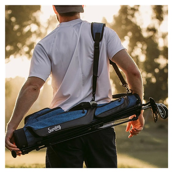 Sunday Golf Loma pencil bag, modrý