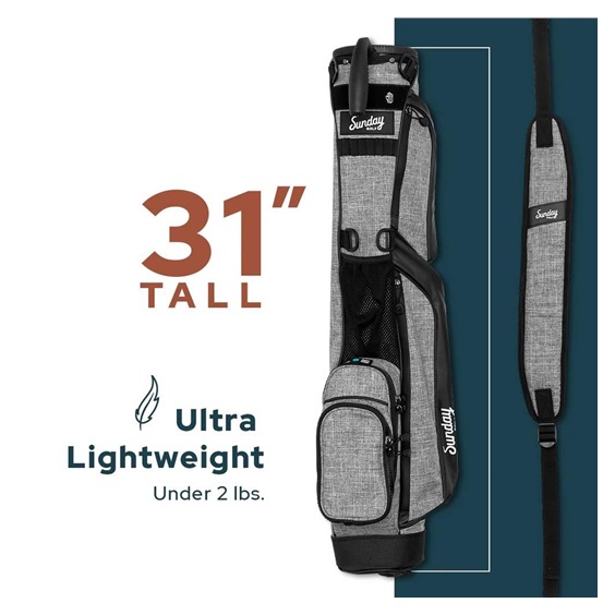Sunday Golf Loma pencil bag, seafoam