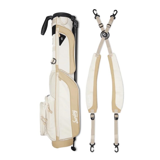 Sunday Golf Loma XL carry bag, béžovo/bílý
