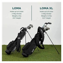 Sunday Golf Loma XL carry bag, béžovo/bílý