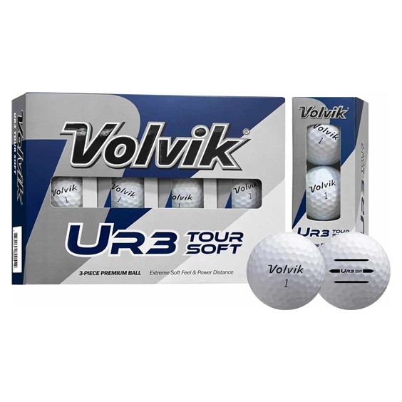 Volvik UR3 Tour Soft golfové míčky