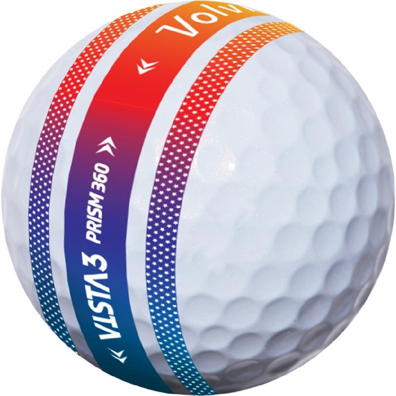 Volvik Vista 3 Prism 360 golfové míčky