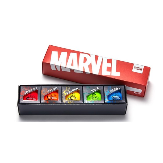 Volvik VIVID MARVEL CHARACTERS golfové míčky, 5ks