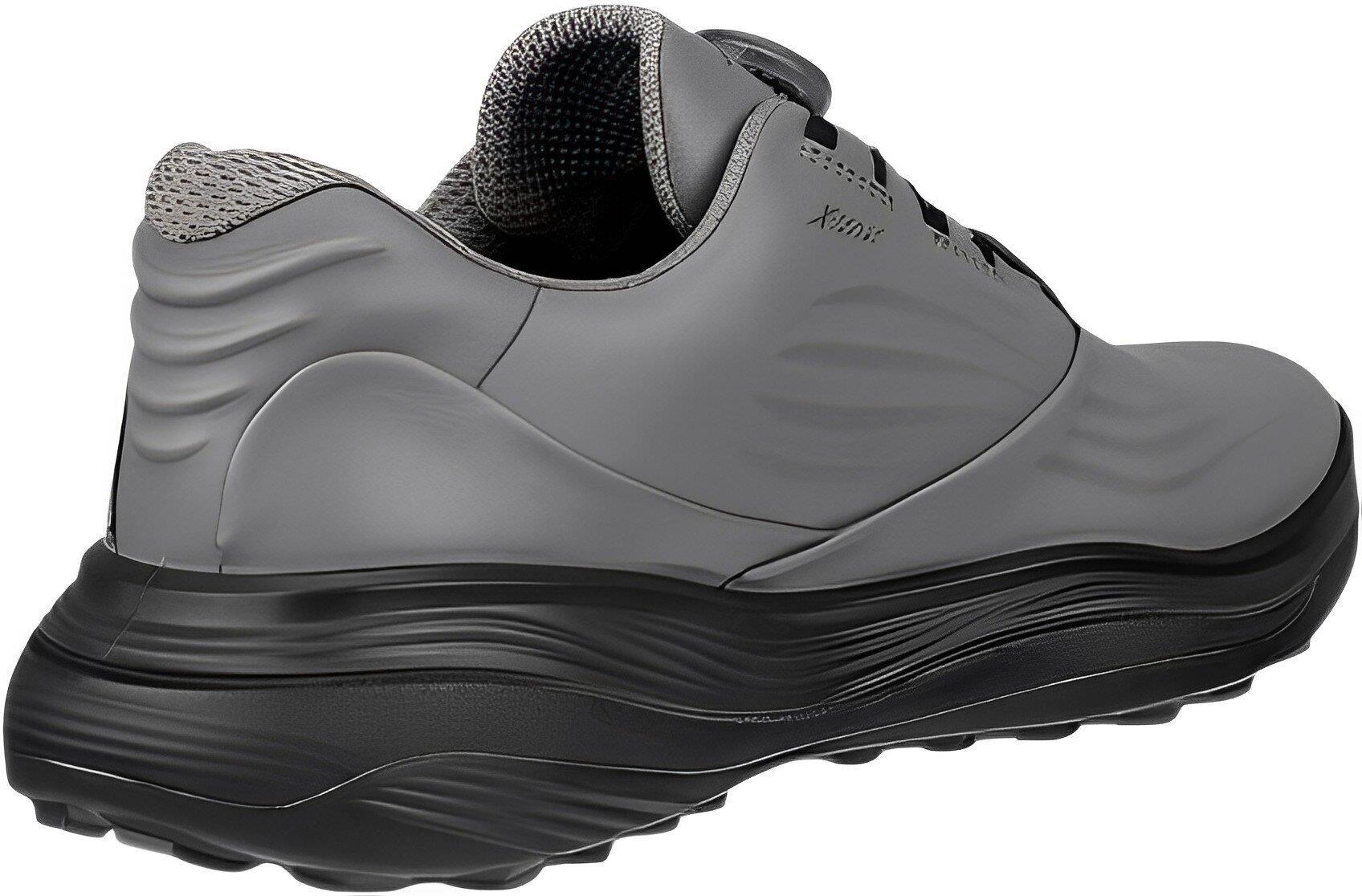 Ecco LT1 Boa pánské kožené golfové voděodolné boty, šedé