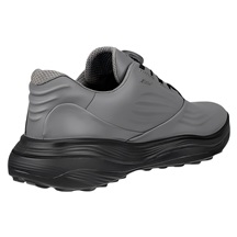 Ecco LT1 Boa pánské kožené golfové voděodolné boty, šedé