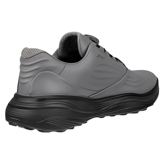 Ecco LT1 Boa pánské kožené golfové voděodolné boty, šedé